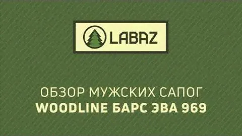 Обзор Мужских Сапог WOODLINE Барс ЭВА 969