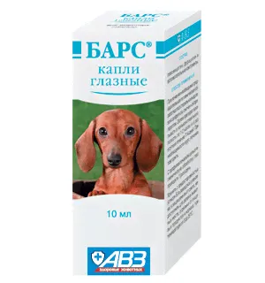 Глазные капли Барс, 10 мл