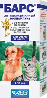 Барс шампунь инсект. д/соб и кош 250мл-0