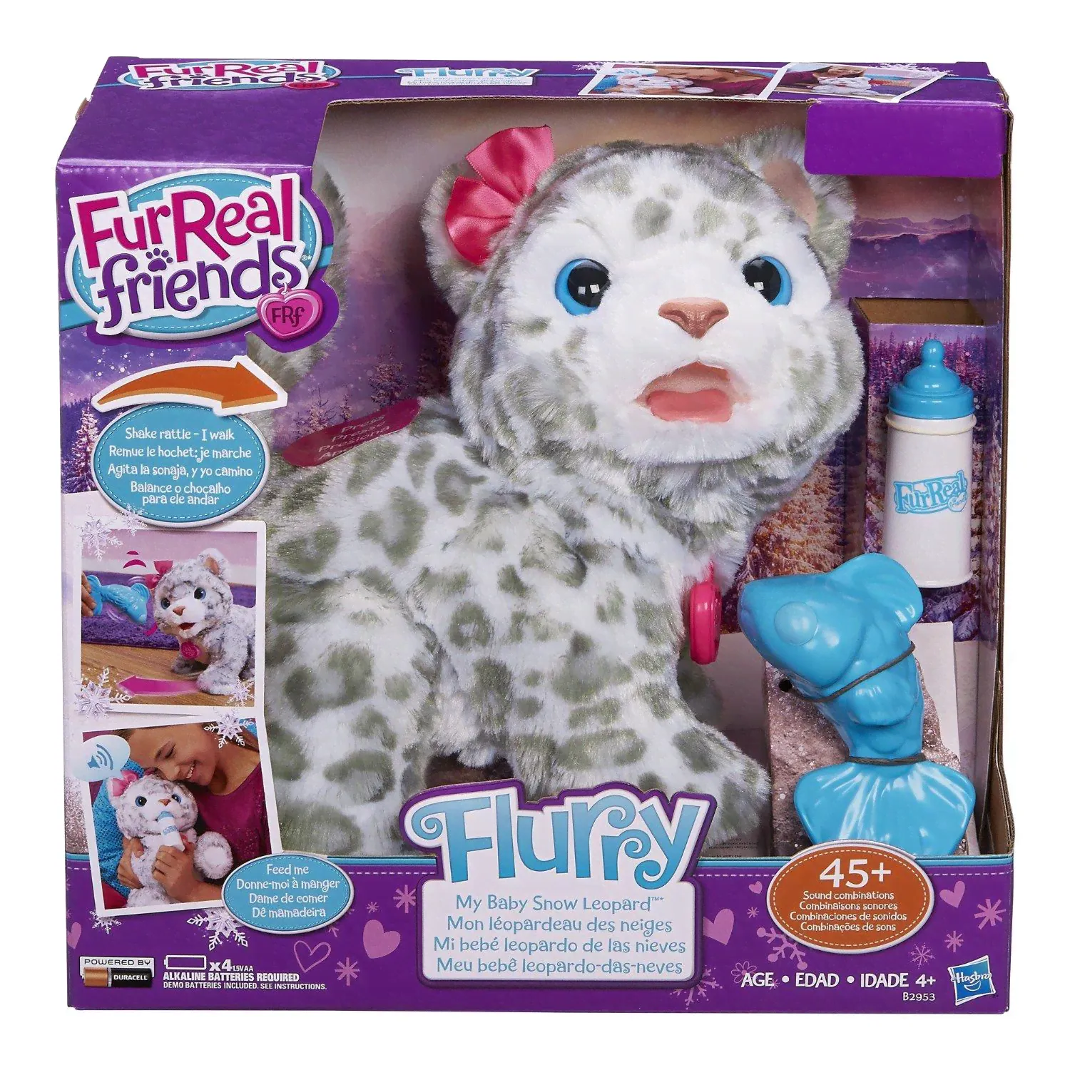 Интерактивная игрушка Hasbro FurReal Friends Мой первый снежный барс - B2953
