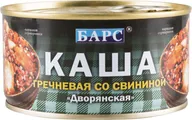 Каша Барс дворянская гречневая со свининой 325 г