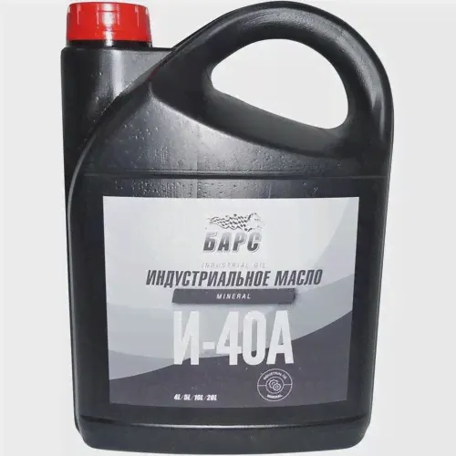 Масло индустриальное барс И-40 5л