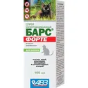 Барс Форте для кошек спрей инсектоакарицидный 100мл